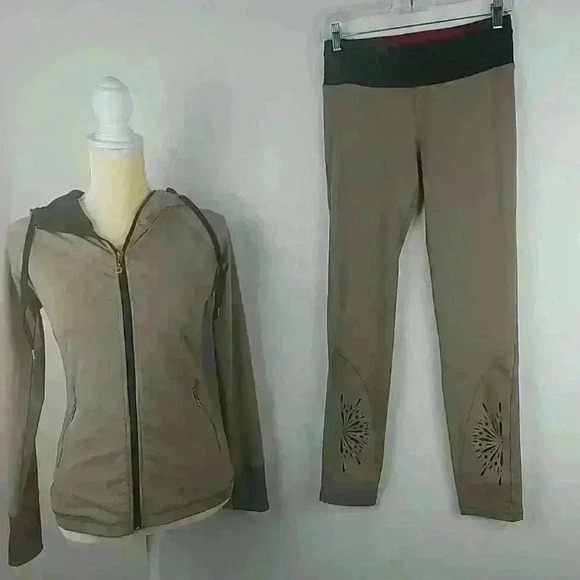 CATHERINE MALANDRINO 2 PC SET SMALL LEGGIN Sz S - Picture 4 of 10